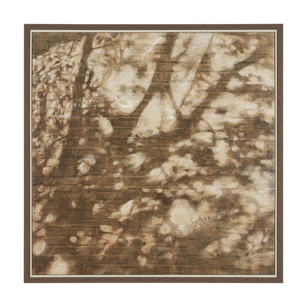 Wall of Shadows II by Mercana Studio Hand-Embellished Textured Framed Canvas Artwork