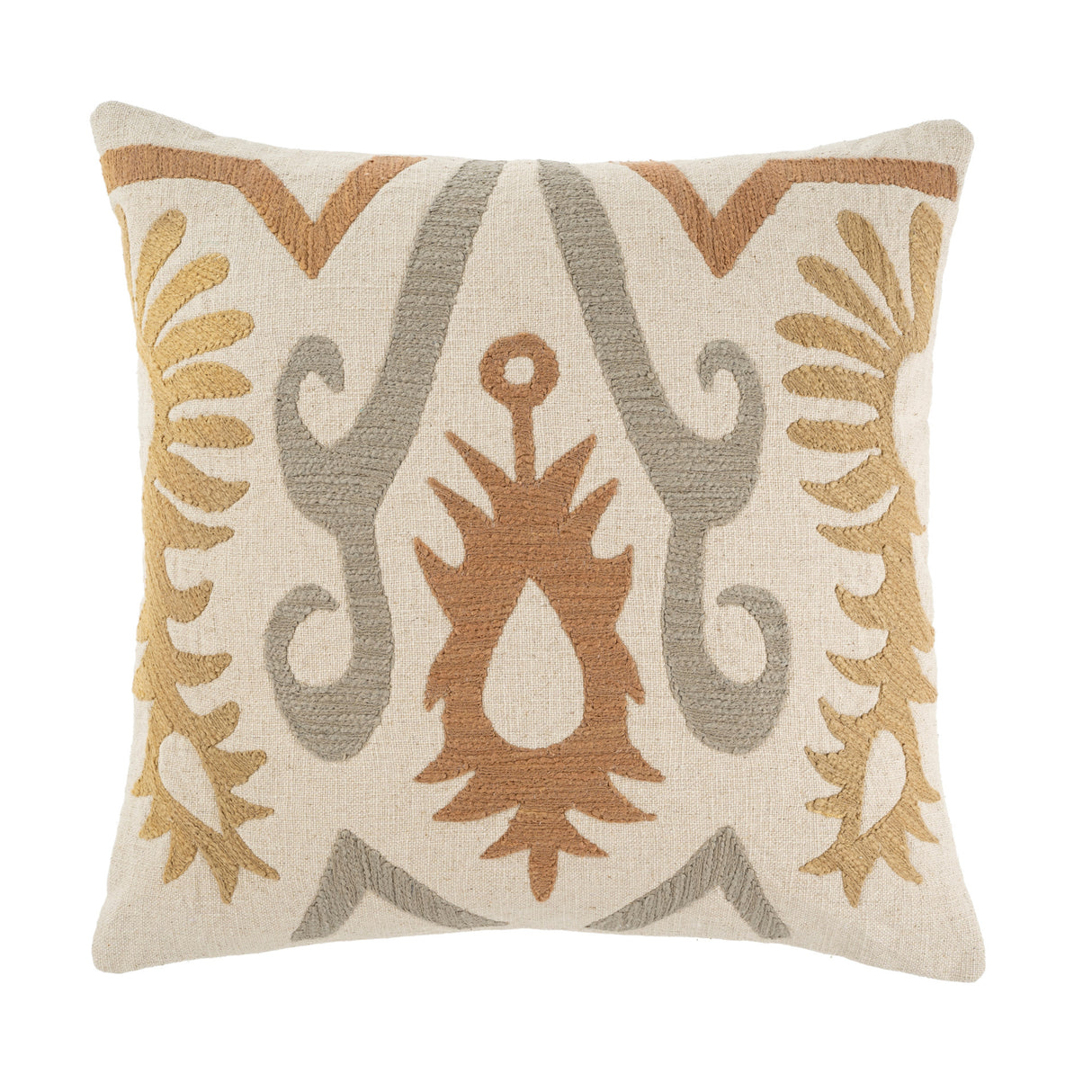 Bora Bora 20x20 Block Print Pillow Cover w/Filler, Set of 2 from Mercana - Luna Furniture