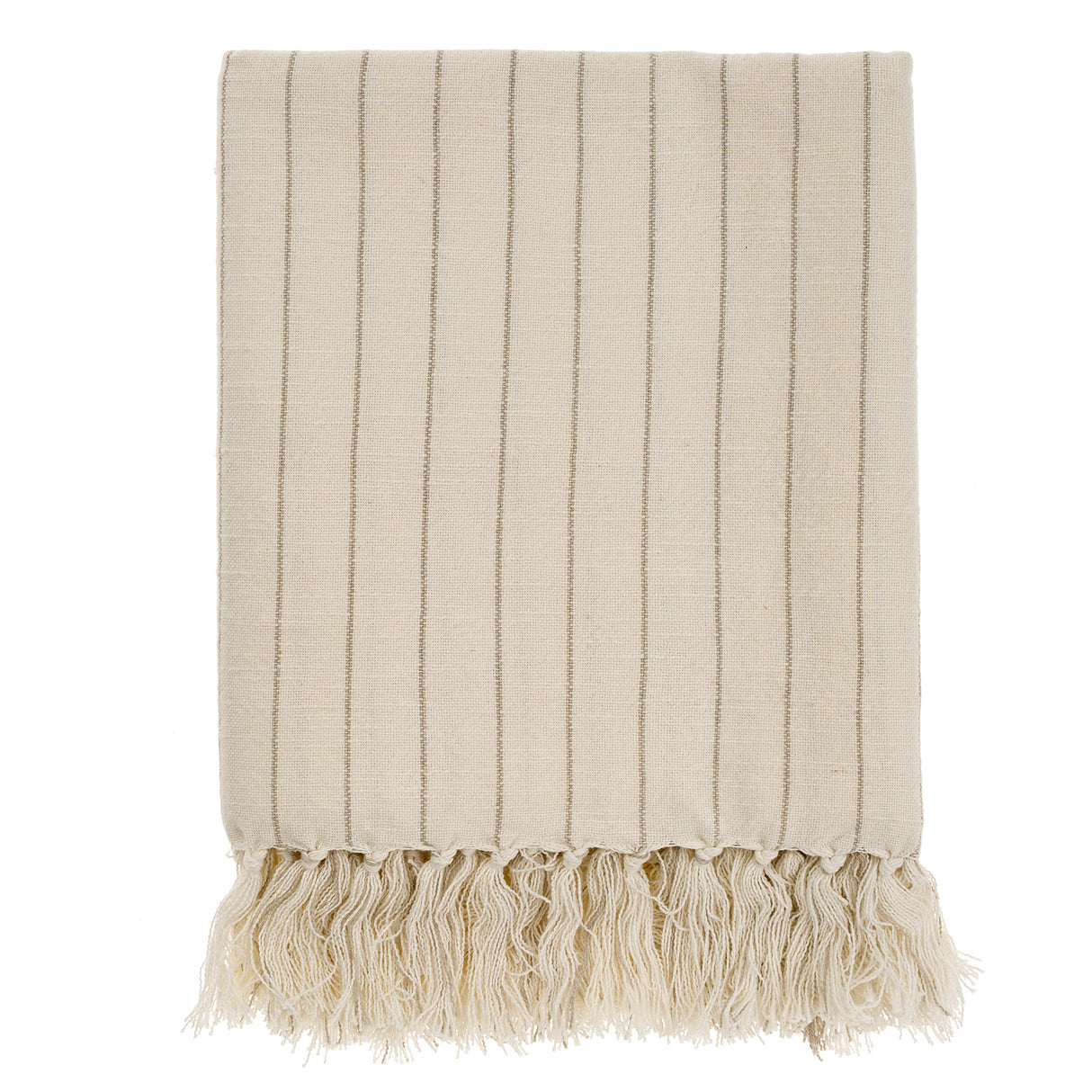 Pinstripe Hammam Bath Towel, Stone, Set of 2 from Mercana - Luna Furniture