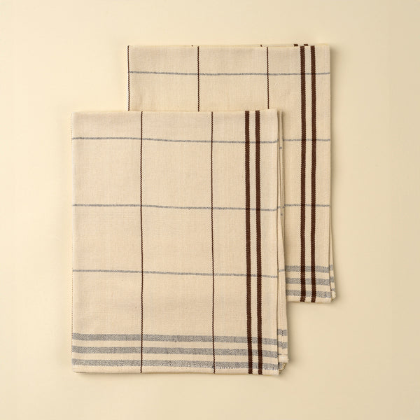 Astrid Handloom Tea Towels S/2, Set of 2