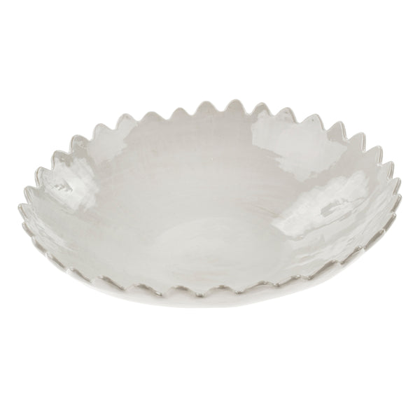 Scalloped Bowl L, Set of 2
