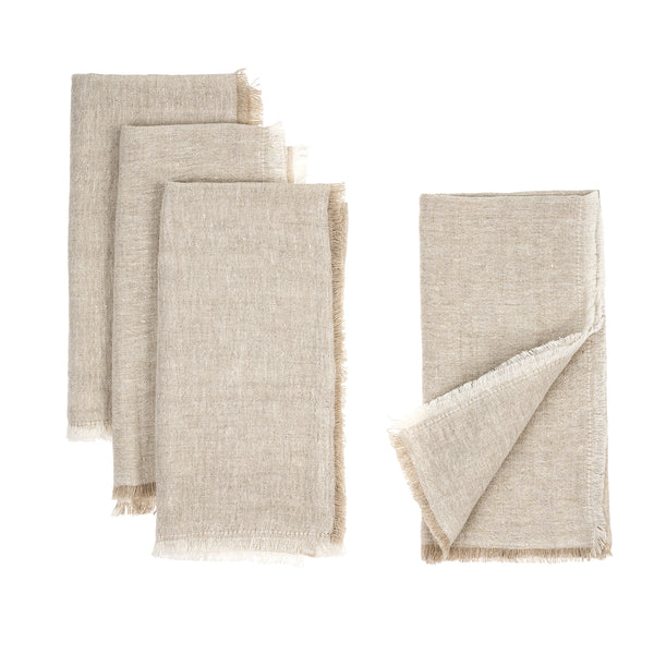 Lina Linen Napkins S/4 Chambray