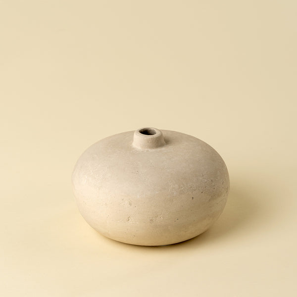 Rotunda Paper Mache Vase, Set of 2