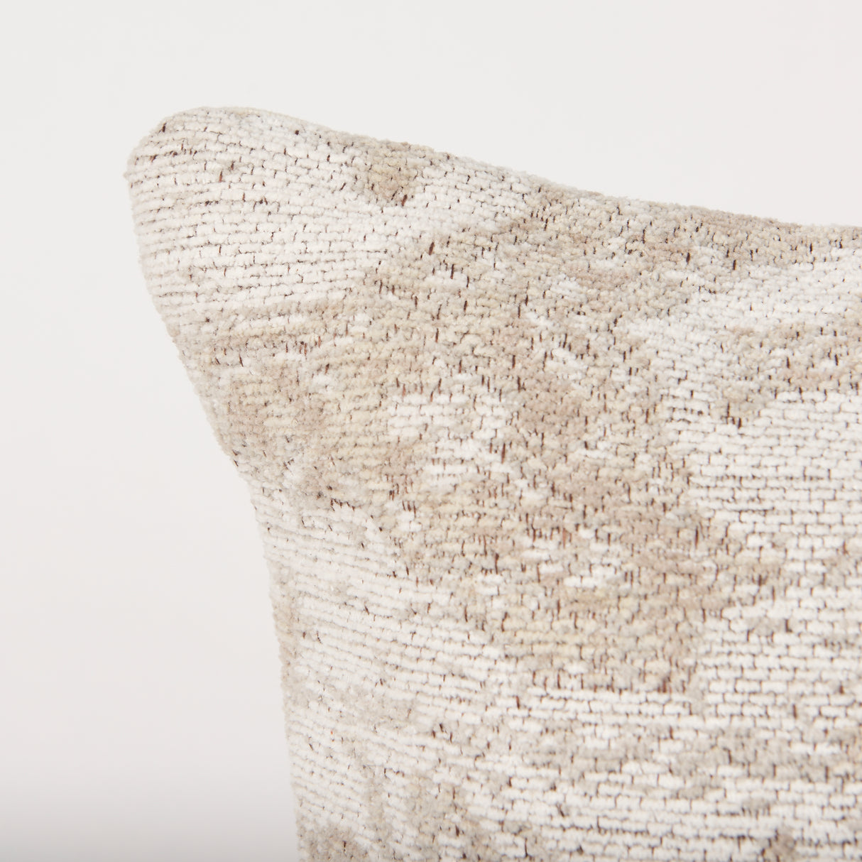 Khloe 20x20 Cream Square Pillow Cover w/Down Filler, Set of 2 from Mercana - Luna Furniture