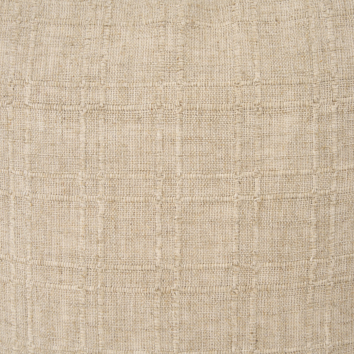 Jeren 22x22 Beige Cotton Linen Square Pillow Cover w/Down Filler, Set of 2 from Mercana - Luna Furniture