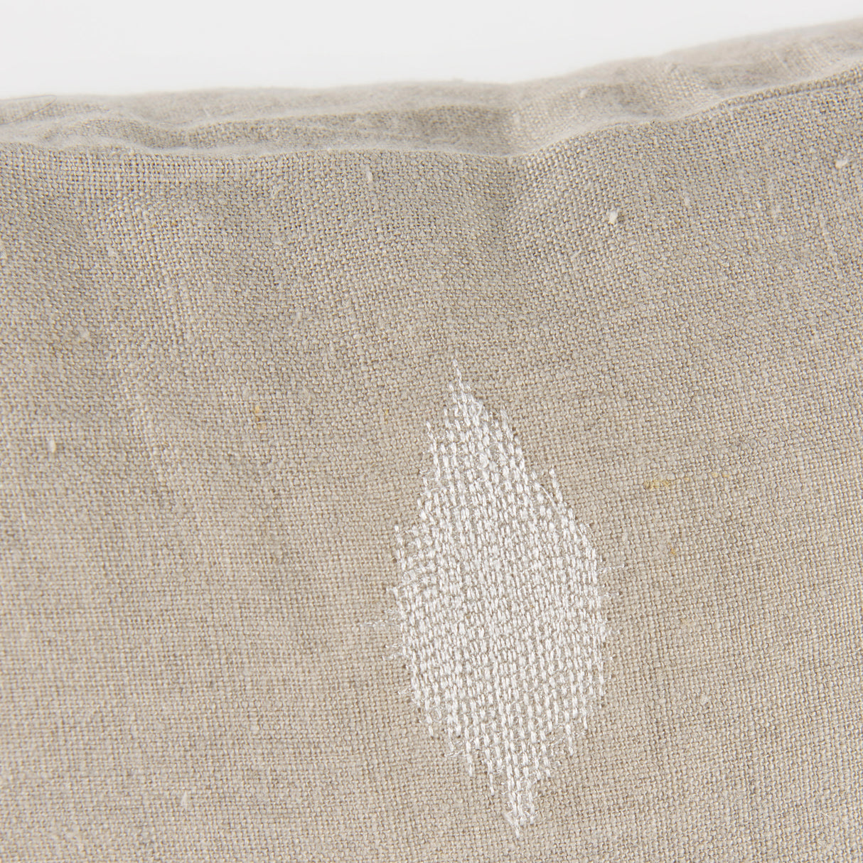 Enya 18x18 Beige and Cream Fabric Patterned Pillow Cover w/Non-Allergen Filler, Set of 2 from Mercana - Luna Furniture