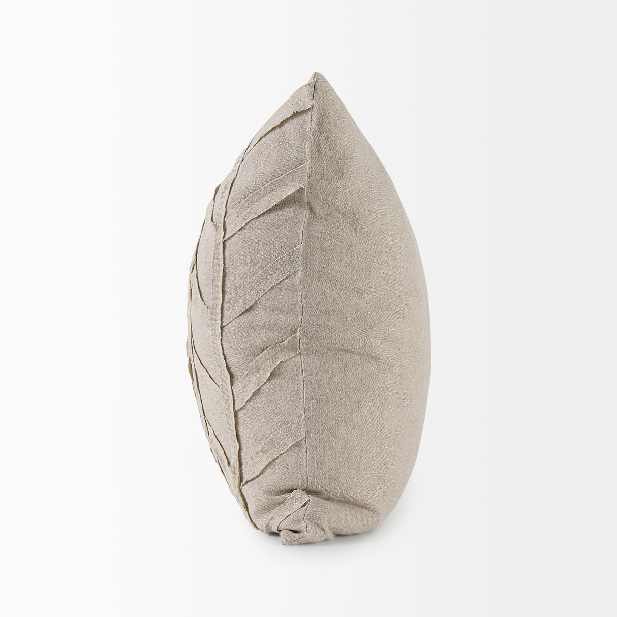 Ivivva 20x20 Beige Fabric Textured Pillow Cover w/Non-Allergen Filler, Set of 2 from Mercana - Luna Furniture