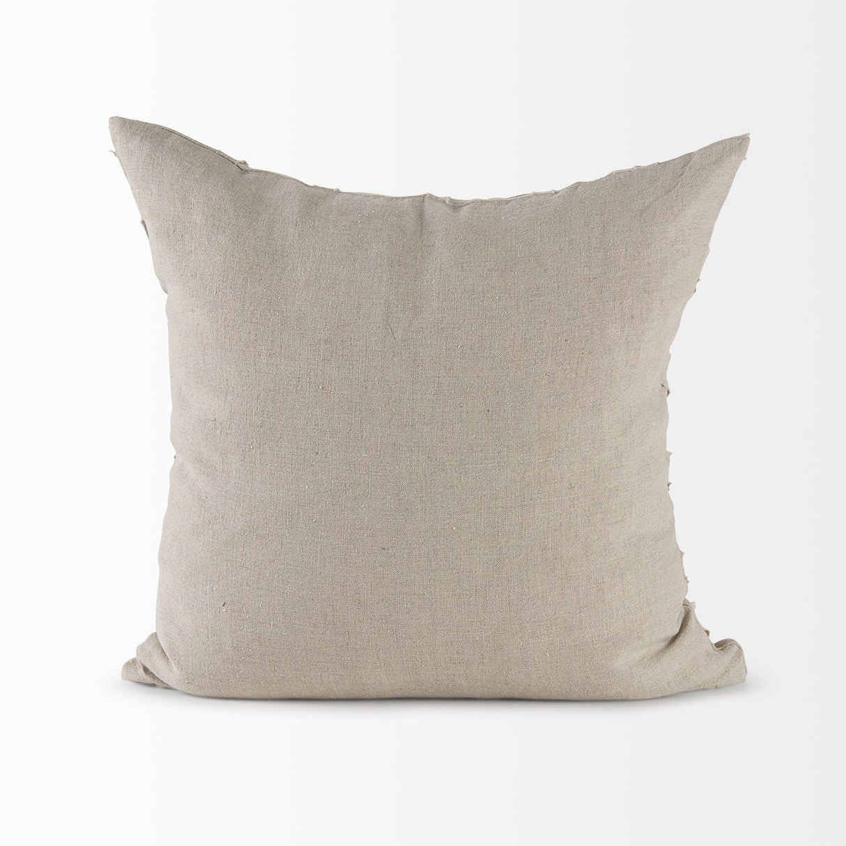 Ivivva 20x20 Beige Fabric Textured Pillow Cover w/Non-Allergen Filler, Set of 2 from Mercana - Luna Furniture