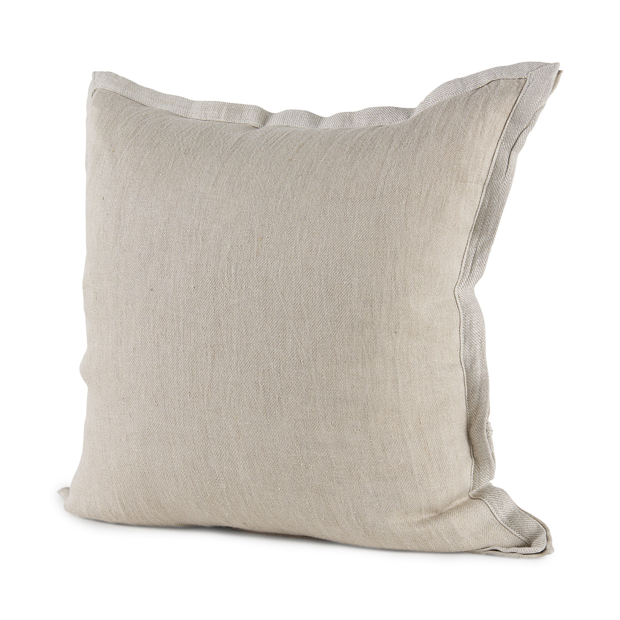 Mae 20L x 20W Beige Fabric Pillow Cover w/Non-Allergen Filler, Set of 2 from Mercana - Luna Furniture