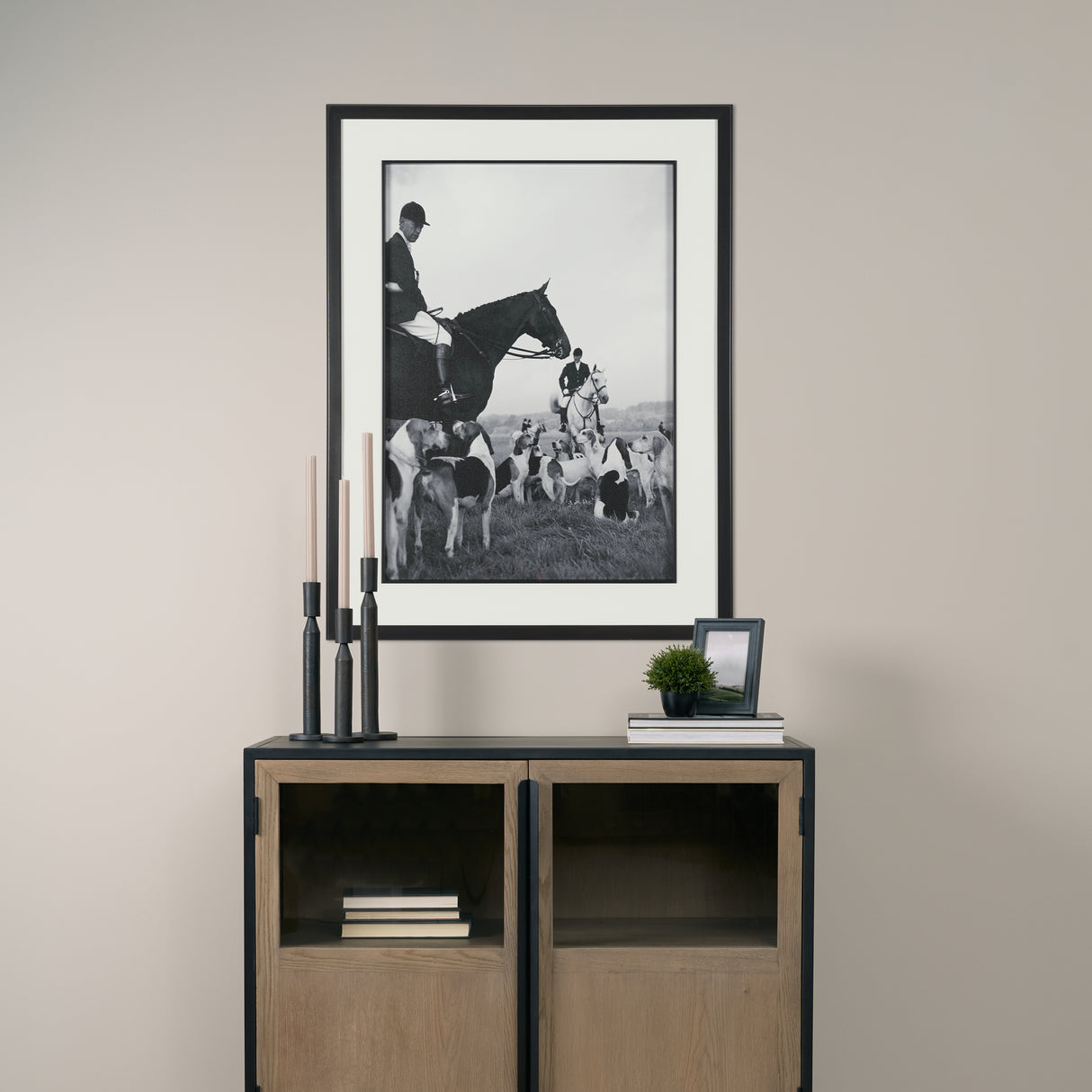 The Gathering by The Chelsea Collection Textured FramedPhoto Print Matted under Glass from Mercana - Luna Furniture