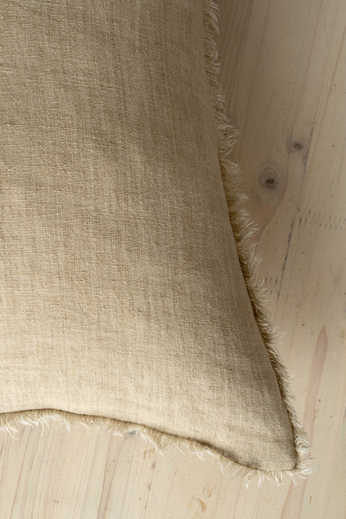 24x24 Lina Linen Pillow Dune Cover, Set of 2 from Mercana - Luna Furniture