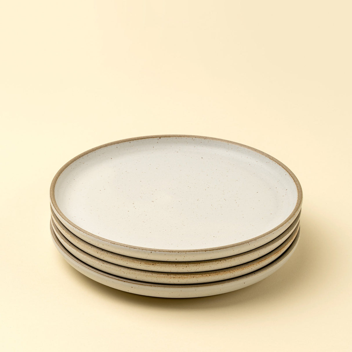 Rowe Small Plate, Ivory, Set of 4 from Mercana - Luna Furniture