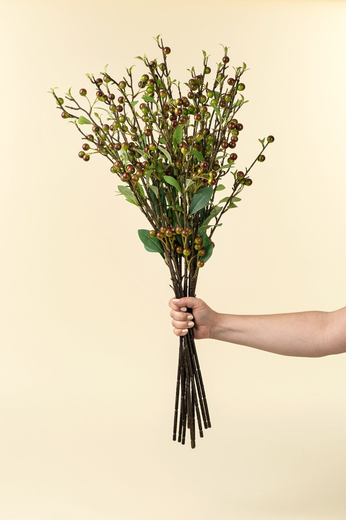 Hypericum Berry Spray, Set of 36 from Mercana - Luna Furniture