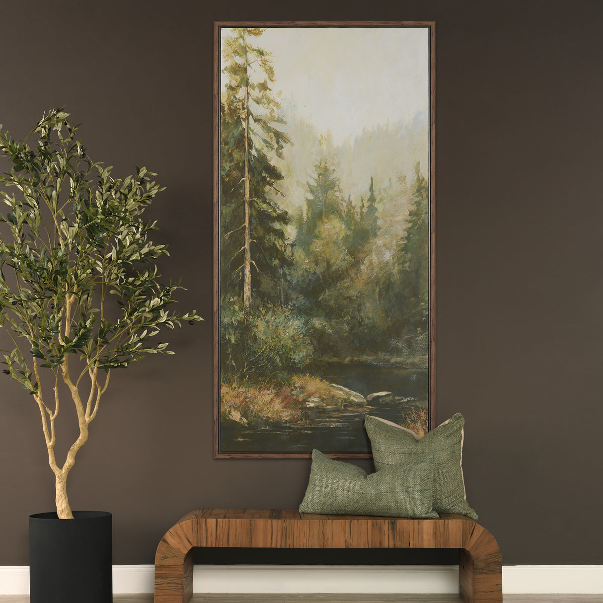 Heart of the Forest II by Mercana Studio Hand-Embellished Textured Framed Canvas Artwork from Mercana - Luna Furniture
