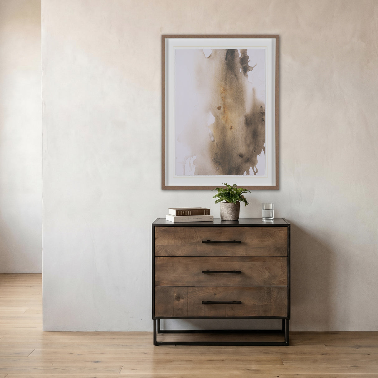 Awakening by Ira Havuka Hand-Embellished Framed Artwork Matted under Glass from Mercana - Luna Furniture
