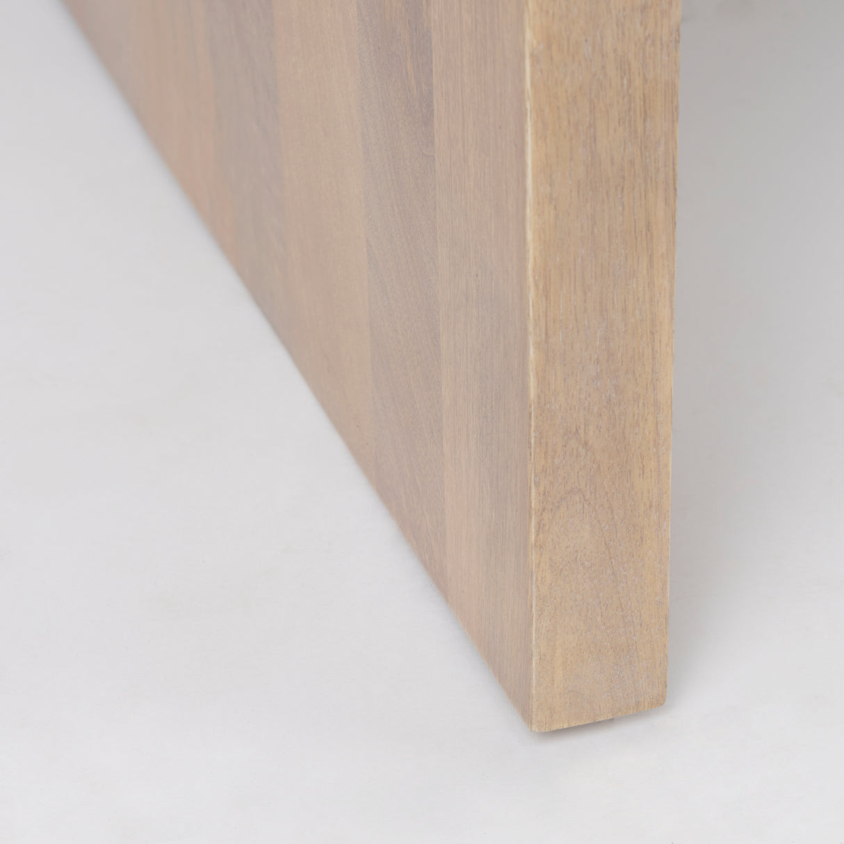 Athens Light Brown Wood w/ White Marble Accent Table from Mercana - Luna Furniture