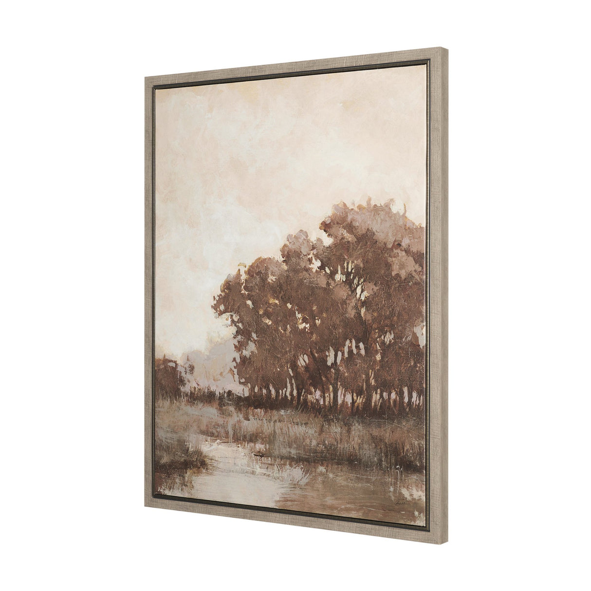 Calm Horizon I by Mercana Studio Hand-Embellished Textured Framed Canvas Artwork from Mercana - Luna Furniture