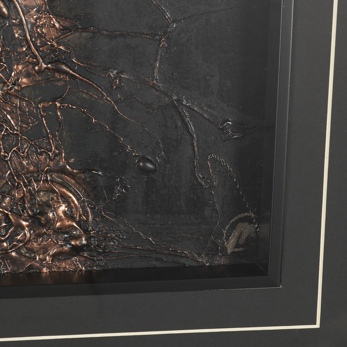 Gilded I by Mercana Studio Handmade Original Framed Artwork Matted under Glass from Mercana - Luna Furniture