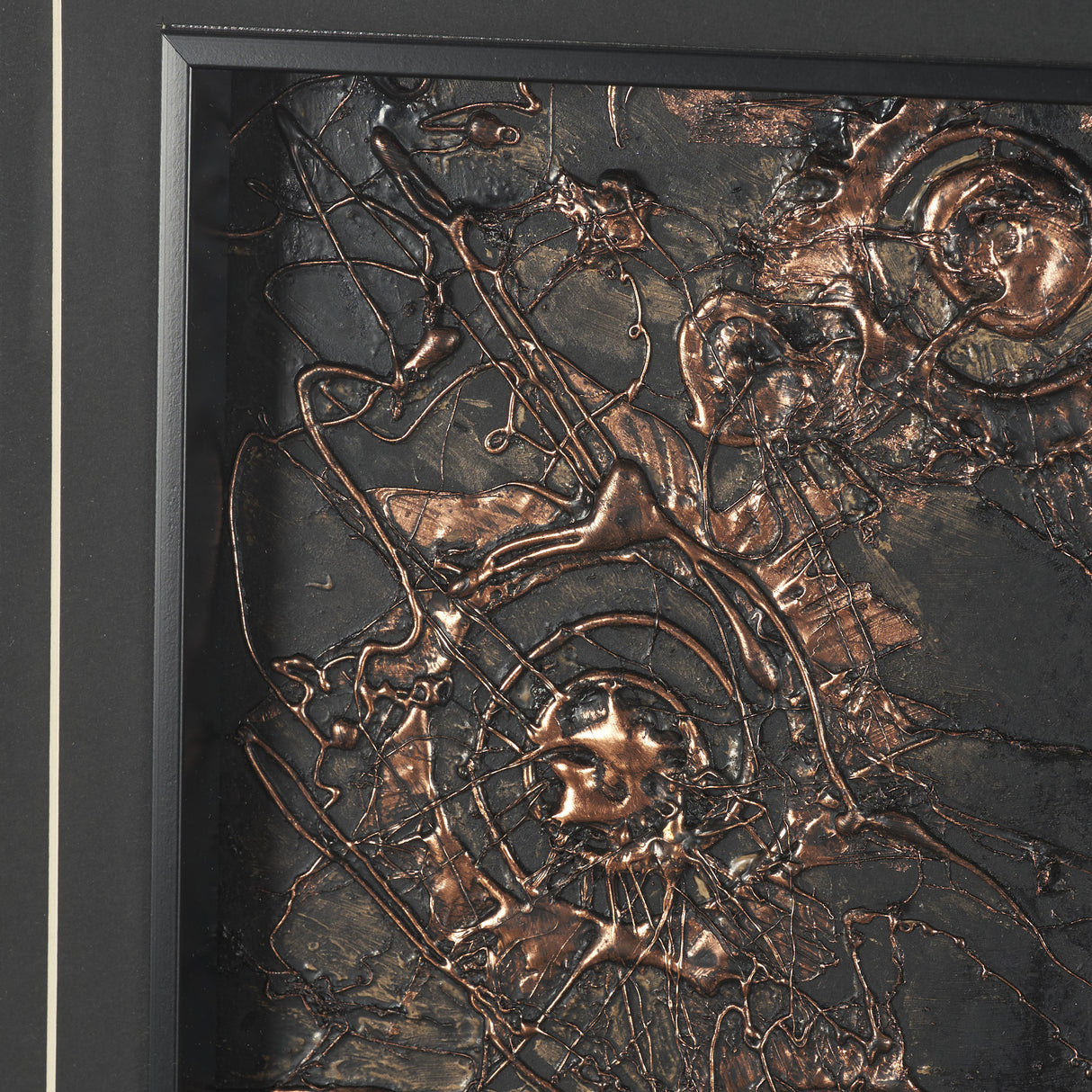 Gilded I by Mercana Studio Handmade Original Framed Artwork Matted under Glass from Mercana - Luna Furniture