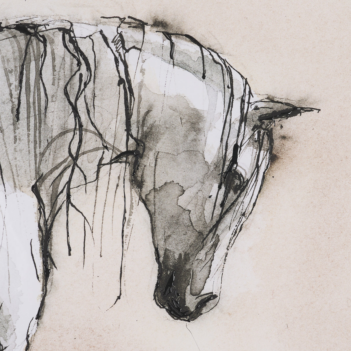Elegant Beauties III by Mercana Studio Hand-Embellished Framed Artwork Matted Under Glass from Mercana - Luna Furniture