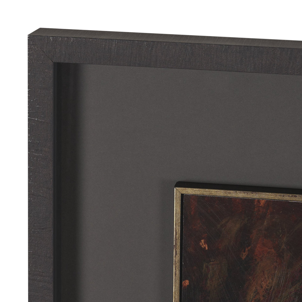 Golden Quiet I by Mercana Studio Hand-Embellished Textured Framed Artwork Matted under Glass from Mercana - Luna Furniture