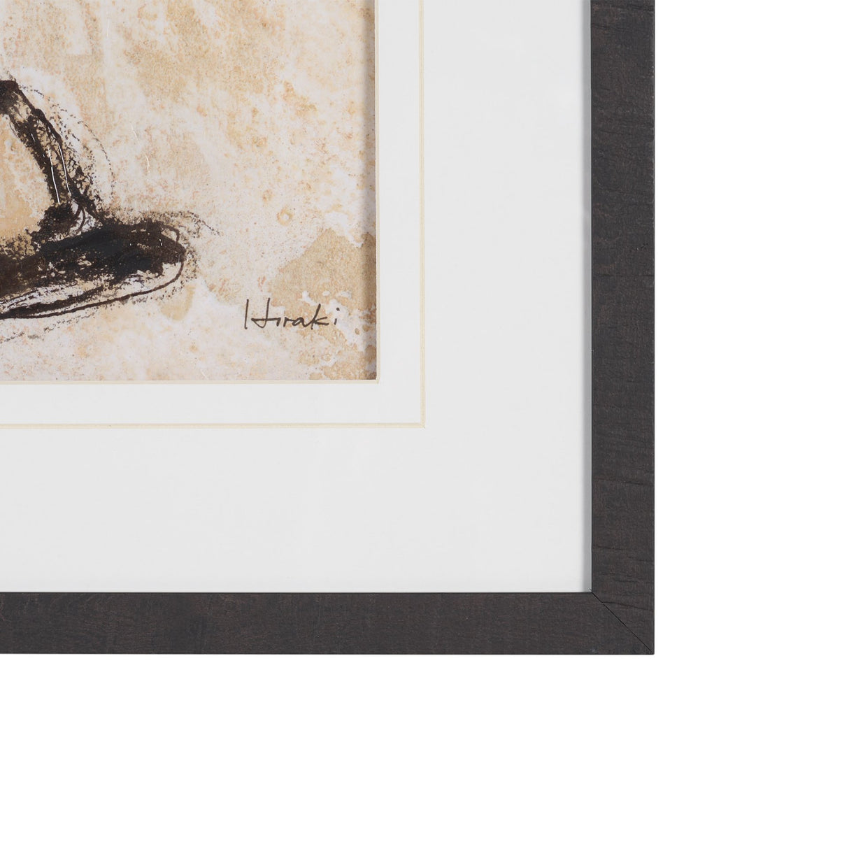 "Hat Trick" by Mercana Studio Hand-Embellished Textured Framed Artwork Matted under Glass from Mercana - Luna Furniture