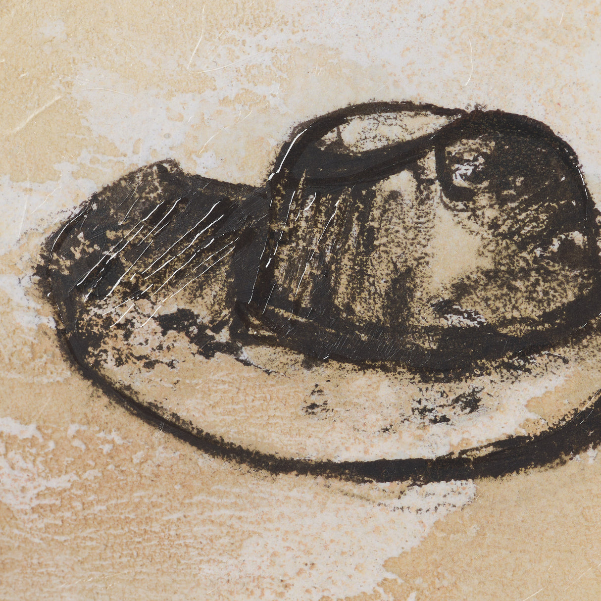 Cowboy by Mercana Studio Hand-Embellished Textured Framed Artwork Matted Under Glass from Mercana - Luna Furniture