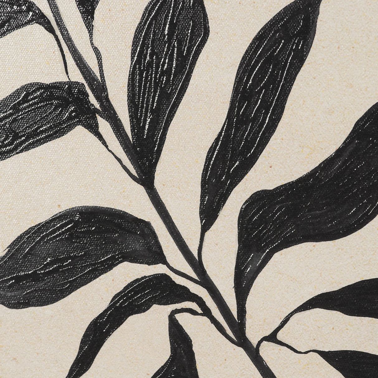 Laurel Branch by Cristina Bartl Villa Hand-Embellished Textured Framed Artwork Matted Under Glass from Mercana - Luna Furniture