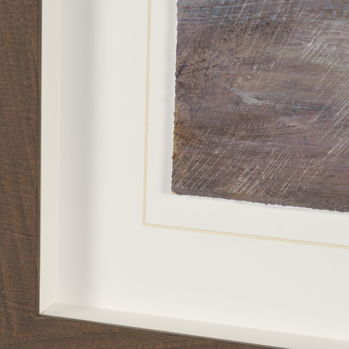 Peaceful Forest I by Mercana Studio Hand-Embellished Textured Framed Artwork Matted under Glass from Mercana - Luna Furniture