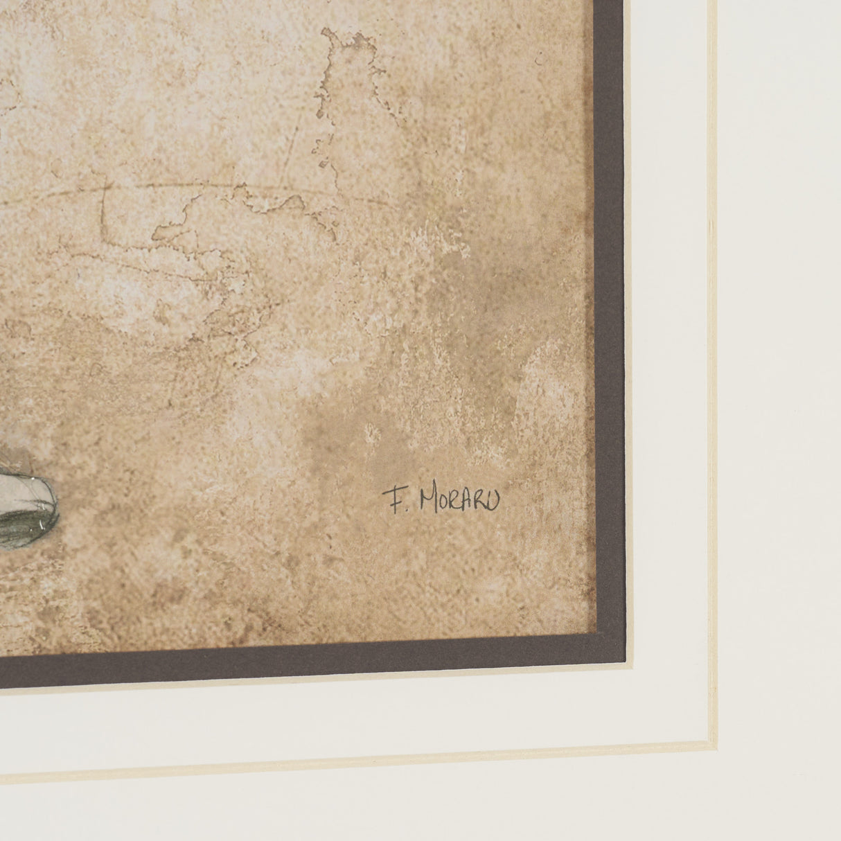 Golf Swing I by Mercana Studio Hand-Embellished Framed Artwork Matted under Glass from Mercana - Luna Furniture
