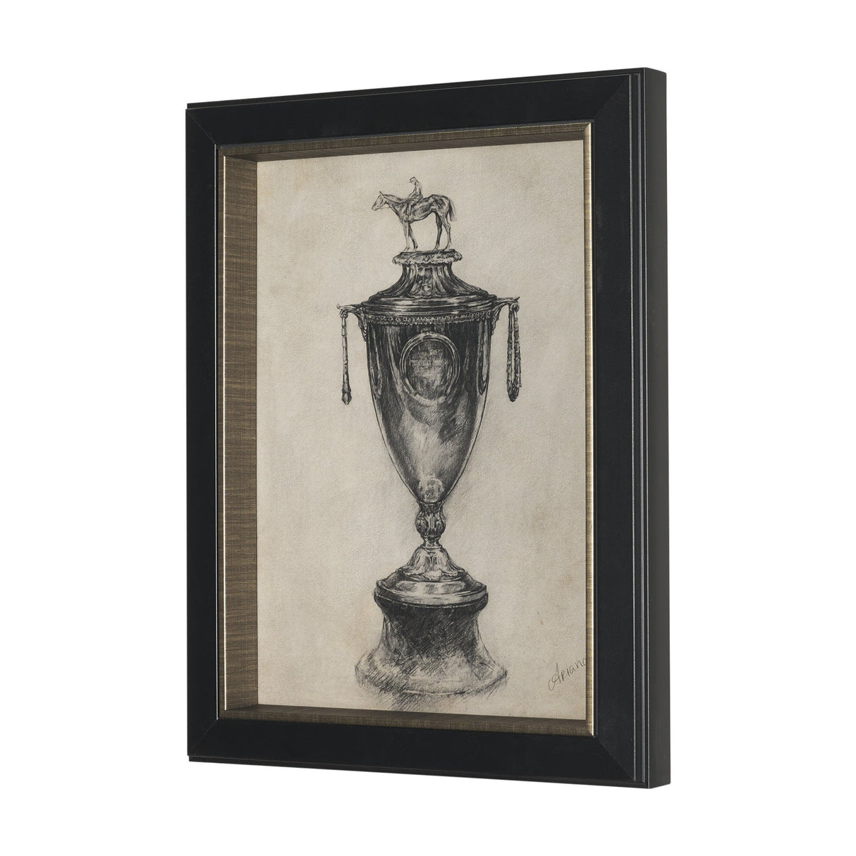 Equestrian Collection by Mercana Studio Textured Framed (Set of 6) from Mercana - Luna Furniture