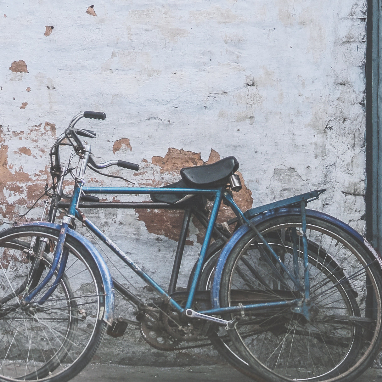 Rustic Bicycyle Scene by Shot By Clint Framed Photo Print Matted under Glass from Mercana - Luna Furniture