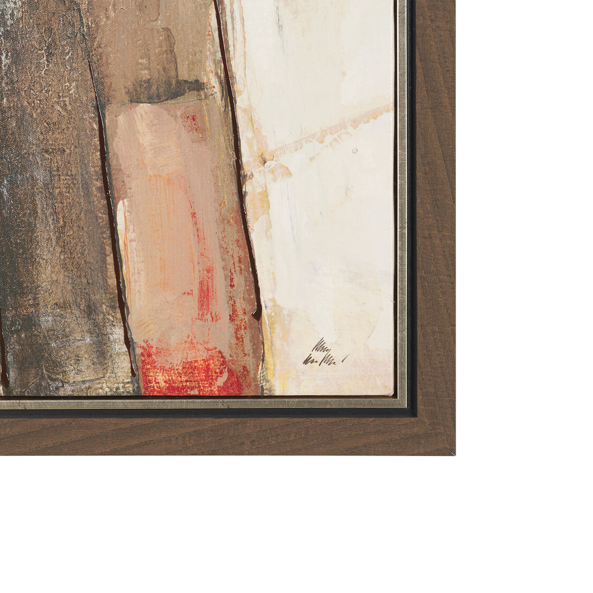 Shale II by Mercana Studio Hand-Embellished Textured Framed Canvas Artwork from Mercana - Luna Furniture