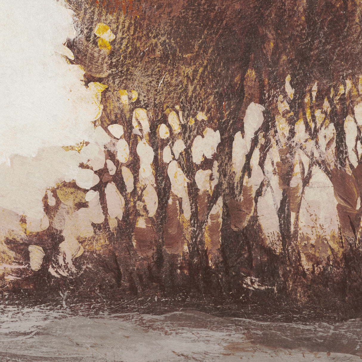 Quiet Horizon I by Mercana Studio Hand-Embellished Textured Framed Canvas Artwork from Mercana - Luna Furniture