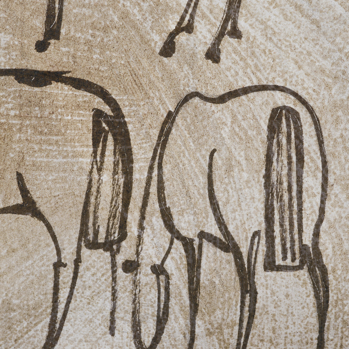 Buckskin by Mercana Studio Hand-Embellished Textured Framed Canvas Artwork from Mercana - Luna Furniture
