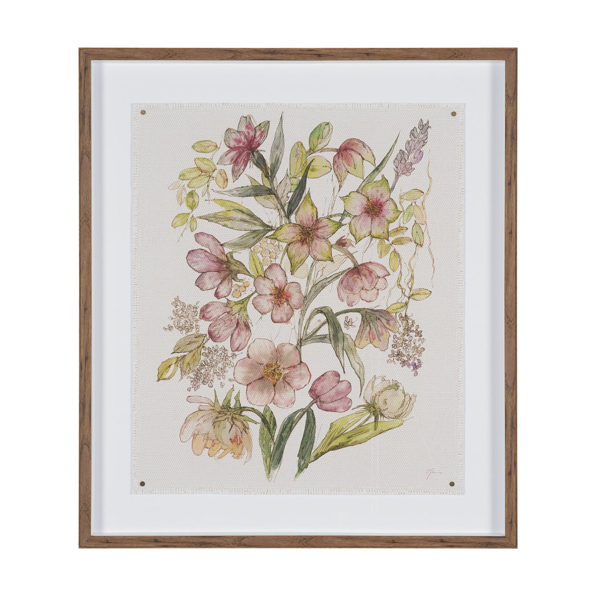 Atelier des Fleurs II by Mercana Studio Framed Artwork Matted under Glass from Mercana - Luna Furniture
