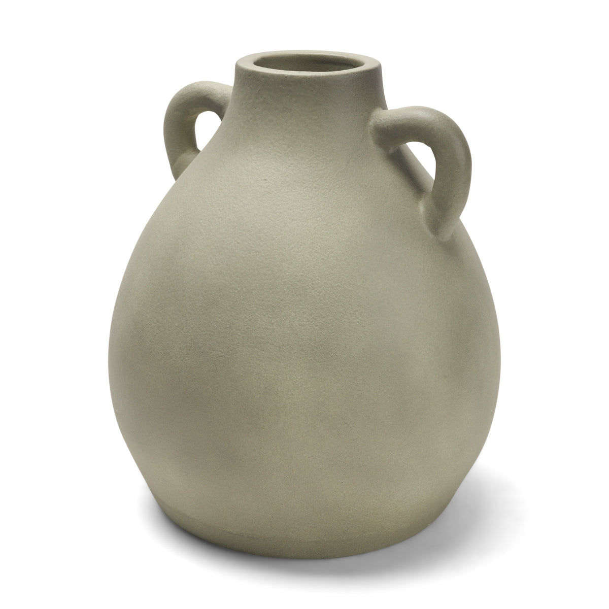 Cantara Medium Sage Green Ceramic Milk Jug w/ Handles from Mercana - Luna Furniture