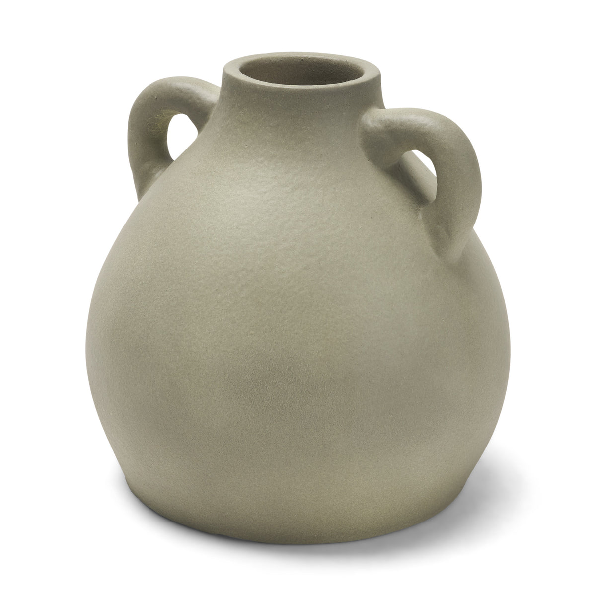 Cantara Small Sage Green Ceramic Milk Jug w/ Handles from Mercana - Luna Furniture