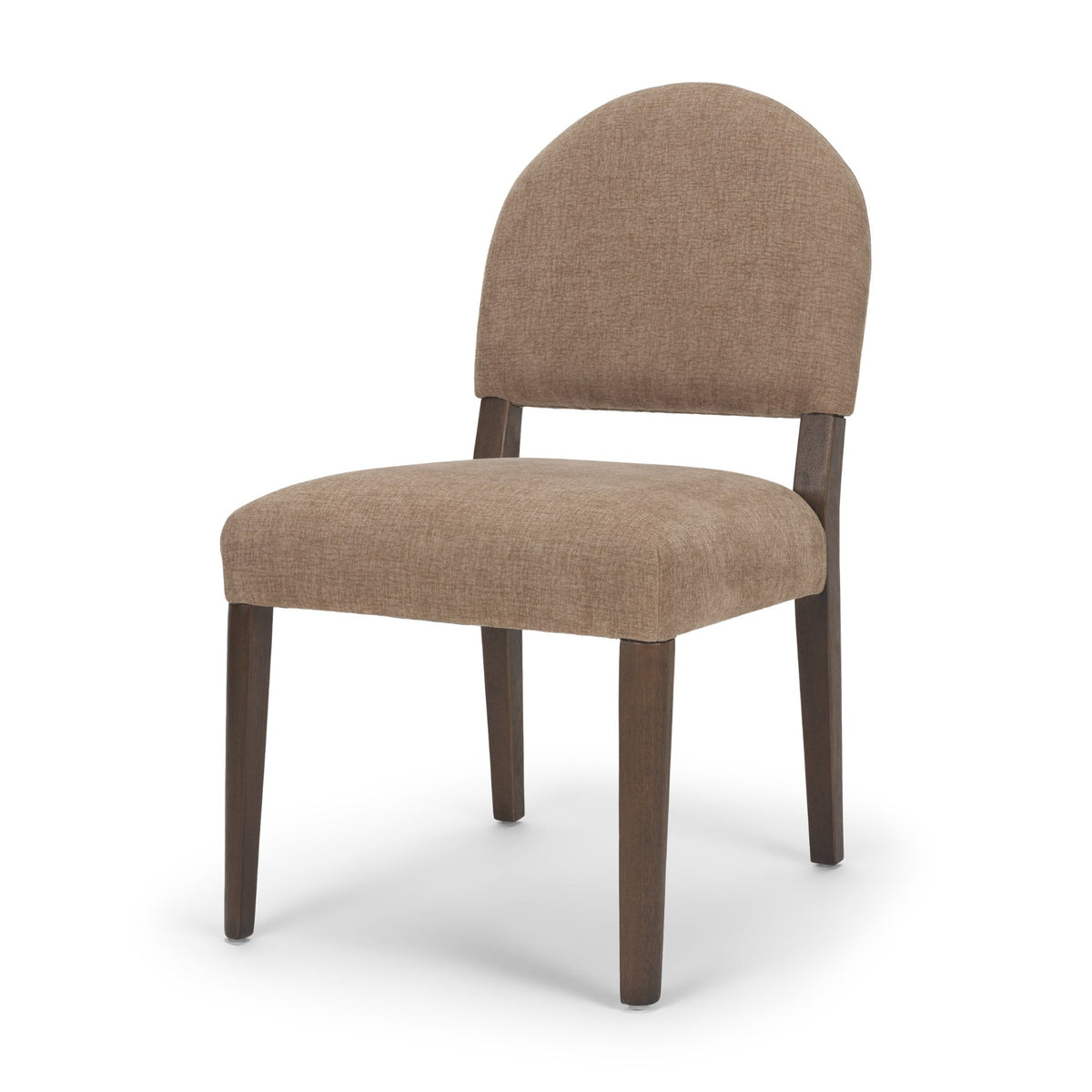 Martie Rounded Back Dining Side Chair | Fabric w/ Wood, Set of 2 from Mercana - Luna Furniture