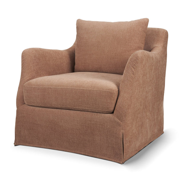 Ellington Slipcovered Slope Arm Accent Chair | Sienna Fabric