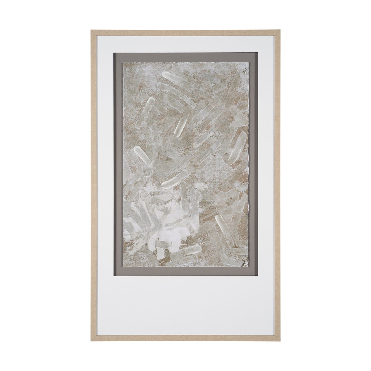 Soft Geometry II by Mercana Studio Hand-Embellished Textured Framed Artwork Matted under Glass from Mercana - Luna Furniture