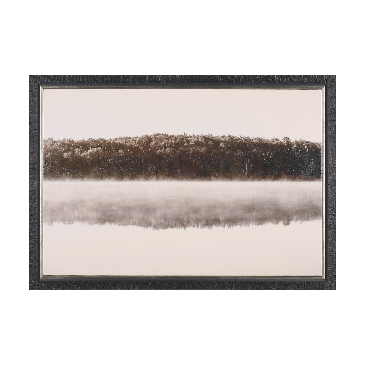 Calm Reflections by Mike Toy Hand-Embellished Textured Framed Canvas Photo Print from Mercana - Luna Furniture
