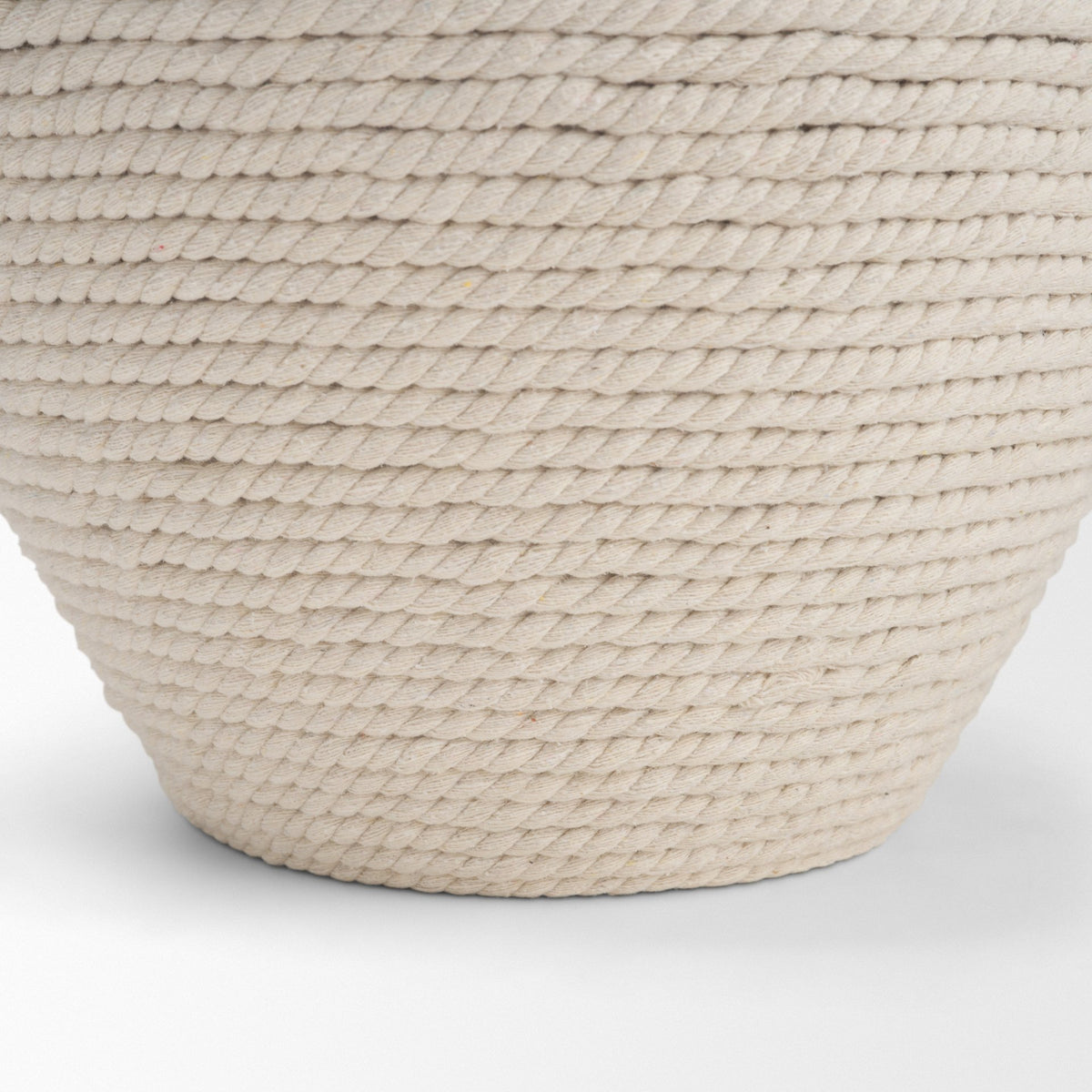 Newport Woven Rope Table Lamp from Mercana - Luna Furniture