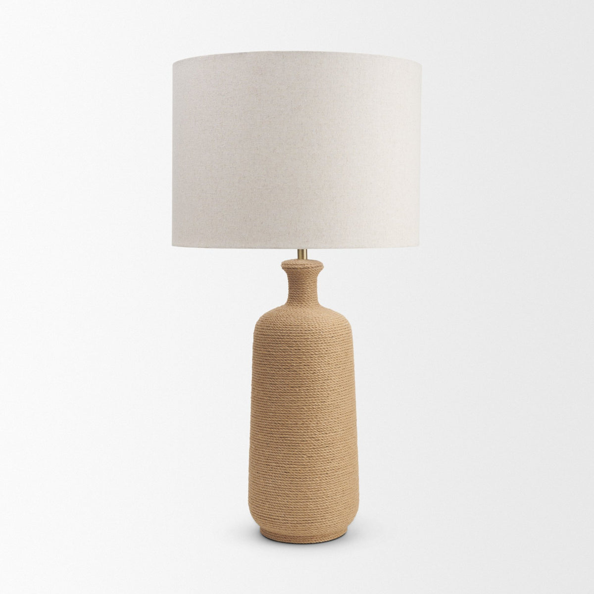 Portofino Abaca Rope Bottle Table Lamp from Mercana - Luna Furniture