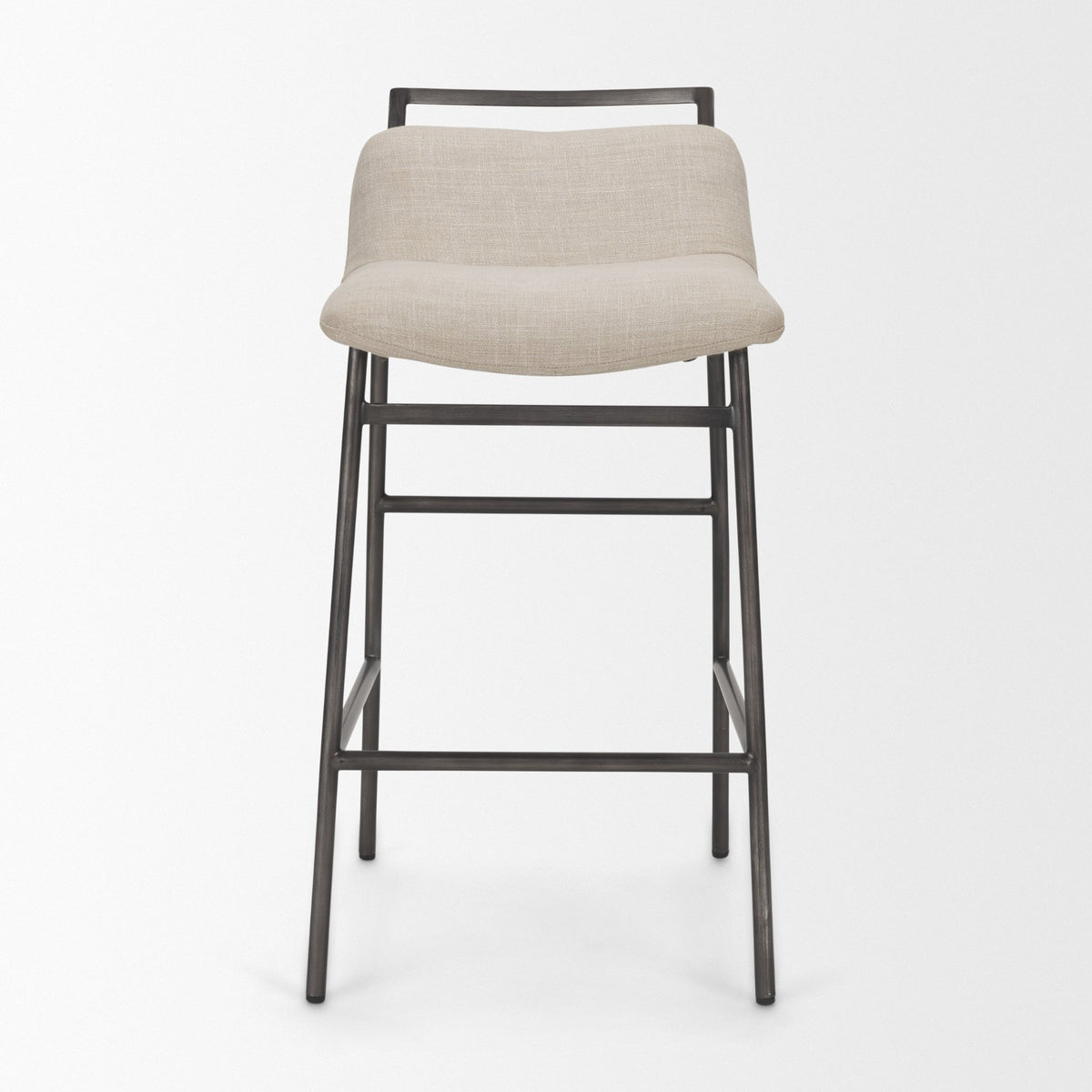 Kavalan Backless 33.5in Seat Counter Stool | Sand Fabric w/ Stool from Mercana - Luna Furniture