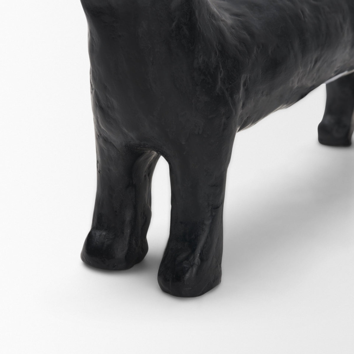 Dash Long Black Metal Dachshund Dog Object from Mercana - Luna Furniture