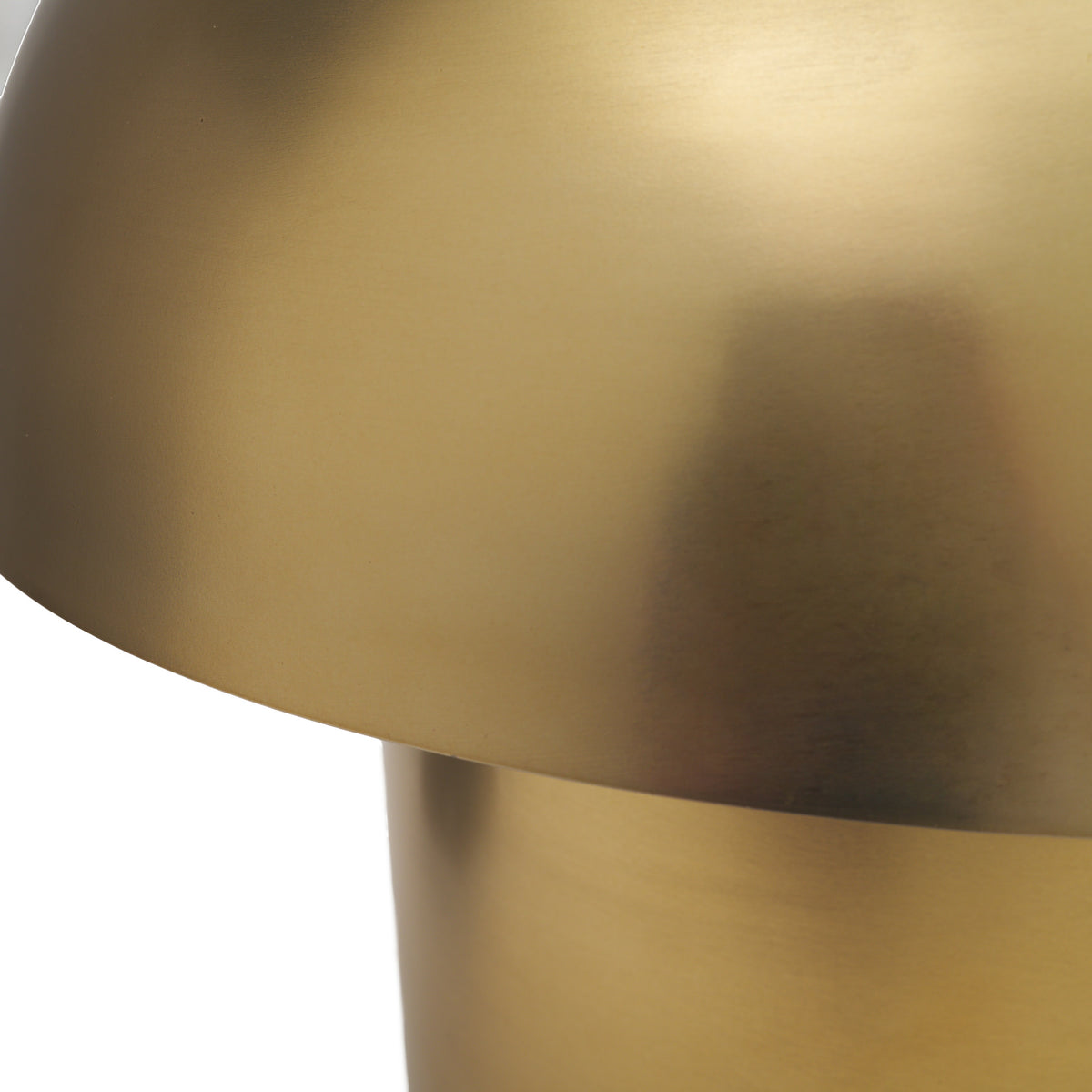 Orlo 18" Gold Metal Mushroom Table Lamp from Mercana - Luna Furniture