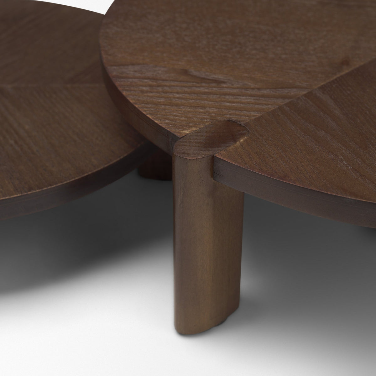 Stow Dark Brown Walnut Wood Risers (Set of 2) from Mercana - Luna Furniture