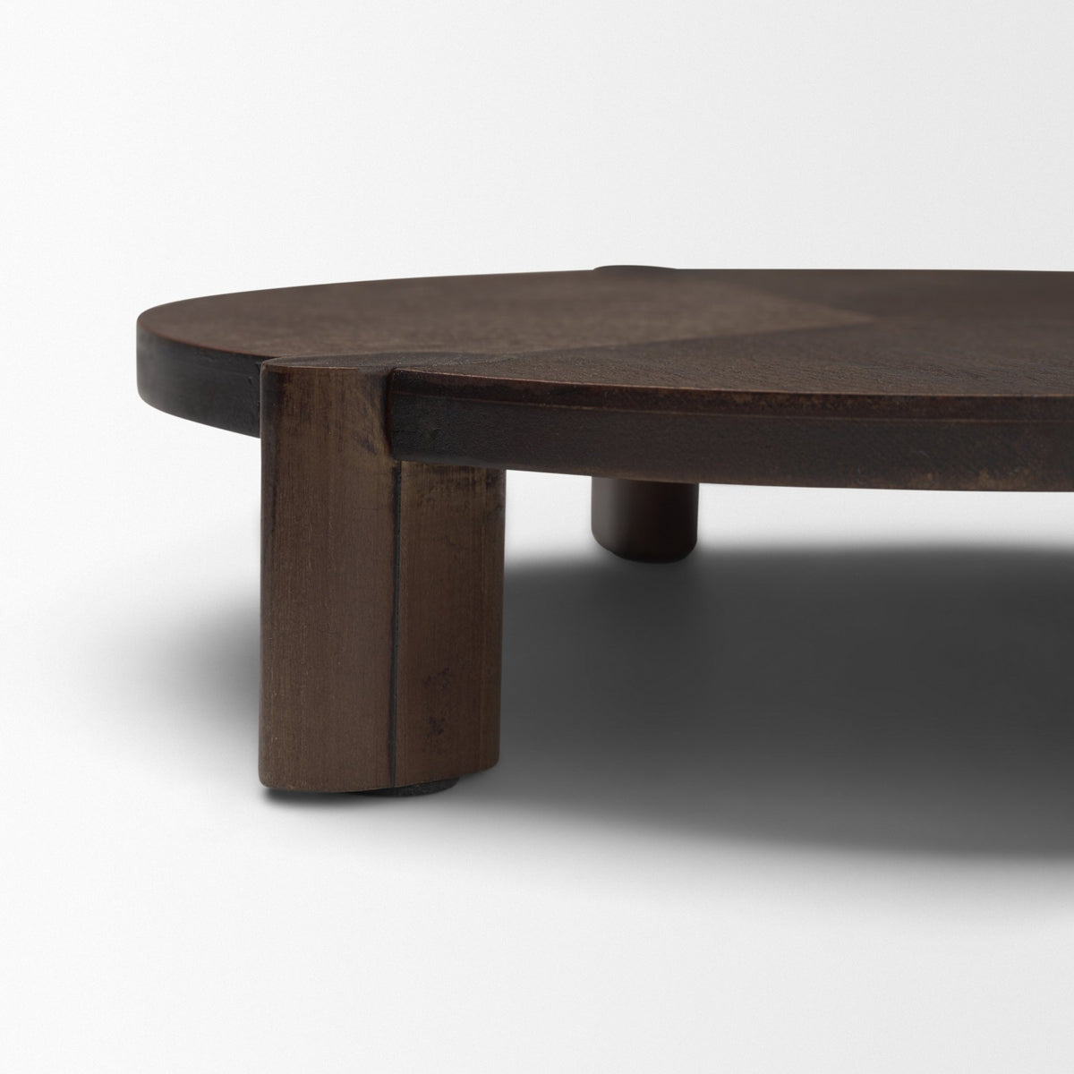 Stow Dark Brown Walnut Wood Risers (Set of 2) from Mercana - Luna Furniture