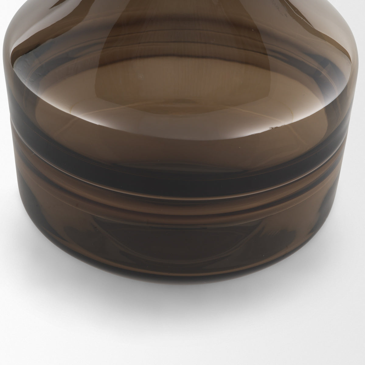 Aurel Small Brown Glass Vase